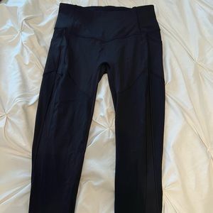 Lululemon fast and free brushed fabric high rise 28” seam
